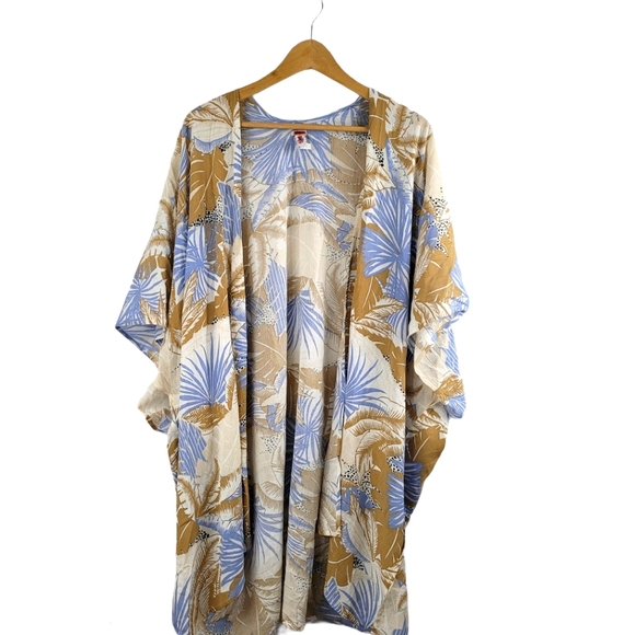aerie Other - Aerie Kimono Cover up Tropical Animal Print